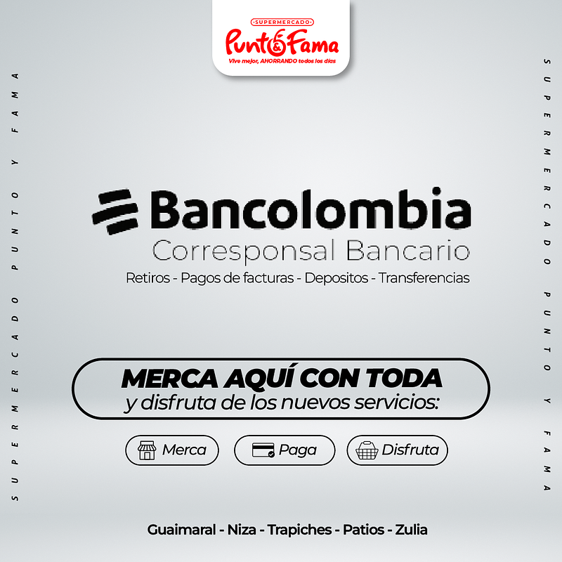 Corresponsal Bancario Bancolombia